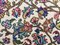 Handgefertigter orientalischer Vintage Kashan Teppich aus naturbelassenem Wollstoff in Woll-Optik 8