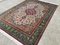 Tapis Kashan Vintage Fait Main en Laine Naturelle Tribal en Laine 3