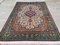 Vintage Middle East Kashan Handmade Natural Dye Wool Tribal Rug 1