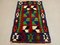 Small Vintage Turkish Square Kilim Rug 1