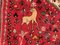 Handgeknüpfter Vintage Shiraz Teppich aus traditionellem Nahen Osten aus Wolle 9