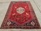 Handgeknüpfter Vintage Shiraz Teppich aus traditionellem Nahen Osten aus Wolle 1