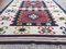 Tapis Kilim Vintage Fait Main en Laine, Turquie 3