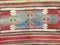 Grand Tapis Kilim Country Home Vintage en Laine, Turquie 4