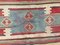 Grand Tapis Kilim Country Home Vintage en Laine, Turquie 7