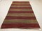 Grand Tapis Kilim Country Home Vintage en Laine, Turquie 1