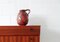Large German Red Vase from Scheurich, 1960s, Image 2