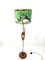 Mid-Century Wooden Floor Lamp with Flamingo Shade, 1960s, Image 2