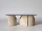 Italian Stone and Glass Coffee Table, 1970s, Imagen 1