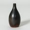 Black Stoneware Vase by Carl-Harry Stålhane for Rörstrand, 1950s, Image 2