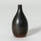 Schwarze Steingut Vase von Carl-Harry Stålhane für Rörstrand, 1950er 2