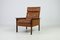 Mid-Century Rosewood & Leather Armchair by Hans Olsen for CS Mobelfabrik, Image 1