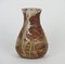 Vintage Steingut Vase von Pierre Lion 1