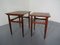 Tables Gigognes en Teck, Danemark, 1960s, Set de 2 9