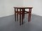 Danish Teak Nesting Tables, 1960s, Set of 2 20