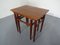 Tables Gigognes en Teck, Danemark, 1960s, Set de 2 3