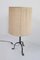 Mid-Century French Brutalist Style Table Lamp 4