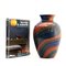 Murano Glass Mercury Vase by Ottavio Missoni for Missoni, 1980s 11