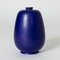 Blue Stoneware Vase by Eric & Inger Triller for Tobo, 1950s, Image 2
