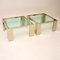Chrome & Glass Coffee Tables, 1970s, Set of 2, Image 5