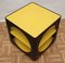 Space Age Brown & Yellow Dice Table, 1970s 3