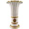 Trompetenförmige Vase mit goldener Dekoration von Royal Copenhagen, 1950er 1
