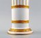 Trumpet-Shaped Vase with Gold Decoration from Royal Copenhagen, 1950s 4