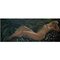 Lying Naked Woman Großes Öl auf Holzplatte, Mitte 20. Jahrhundert 1