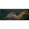 Lying Naked Woman Large Oil on Panel, Mid-20th Century 1