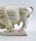 Bison Sculpture in Earthenware with White Glaze by Ovar Nilsson, 20th Century 5