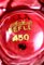 Rote Rubin Keramik mit roter Glasur von Gold Upsala-Ekeby für Gefle, 20th Century, 4er Set 4