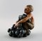 Stoneware Figurine of Small Bacchus by Kai Nielsen for Bing & Grondahl, 1920s 3