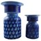 Modern Hand-Painted Ceramic Vases by Margareta Hennix for Gustavsberg, 20th Century, Set of 2, Image 1