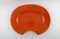 Very Large Figaro Shaving-Dish or Wall Plaque in Orange by Bjorn Wiinblad, 1961, Image 3