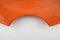 Very Large Figaro Shaving-Dish or Wall Plaque in Orange by Bjorn Wiinblad, 1961, Image 2