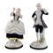 Dancing Rococo Couple in Porcelain from Royal Dux, 1930s, Set of 2 1