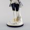 Dancing Rococo Couple in Porcelain from Royal Dux, 1930s, Set of 2, Image 4