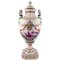 Antique Lidded Vase of Porcelain in Overglaze, Late 19th Century 1