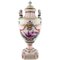 Antique Lidded Vase of Porcelain in Overglaze, Late 19th Century, Image 1