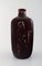 Ceramic Vase in Ox Blood Glaze by Jais Nielsen for Royal Copenhagen, 20th Century 4