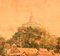 Acuarela sobre papel Phu Khao Thong y templo del Monte Sagrado, principios del siglo XX, Imagen 3