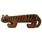 Großer Tiger oder Katze aus Keramik von Lisa Larson für Gustavsberg, 1960er 1
