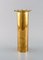 Swedish Brass Vase by Pierre Forsell for Skultuna, 20th Century 2