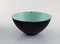 Black Metal and Mint Green Enamel Krenit Bowls by Herbert Krenchel, 1970s, Set of 6, Imagen 5