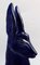Skandinavische Antelope Keramikvase Skulptur mit dunkelblauer Glasur, 1953 4
