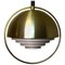 Scandinavian Brass Chandelier, 20th Century, Image 1