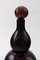 Decanter in vetro artistico con tappo, fine XX secolo, Immagine 2