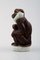 Monkey and Young Number 4647 di Jeanne Grut per Royal Copenhagen, XX secolo, Immagine 2