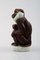 Number 4647 Monkey with Young by Jeanne Grut for Royal Copenhagen, 20th Century 2