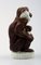 Monkey and Young Number 4647 di Jeanne Grut per Royal Copenhagen, XX secolo, Immagine 3